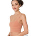 Washed ribbed square neck cropped - LECCE