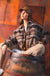 Women's Aztec Pattern Collared Jacket - Southwestern Button - Down Casual Coat - LECCE