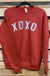XOXO Silver Glitter Graphic Pullover - LECCE